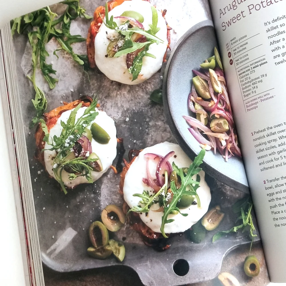 William Sonoma Inspiralized Turn Vegetables Into Healthy Meals Recipe Book